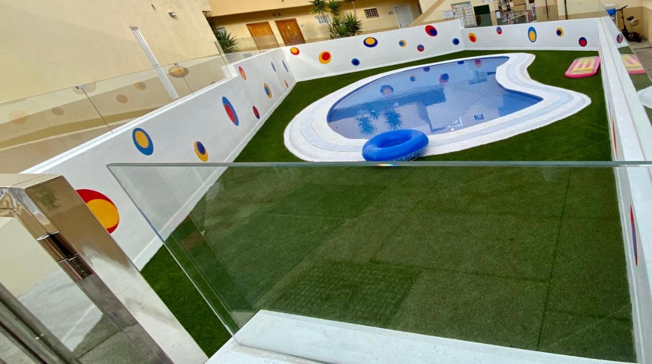 Loft Playa Torviscas,Garaje Gratis , Recien Reformado 阿德耶 外观 照片